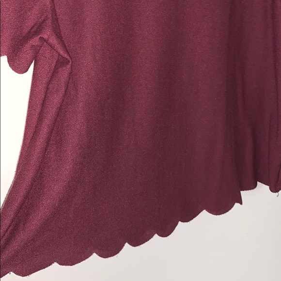 Burgundy top - Picture 3 of 3